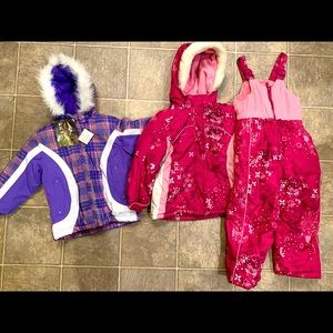 Snow gear size 4T